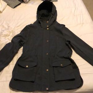 Eden Society - Holly Contrast Hood Cargo Jacket